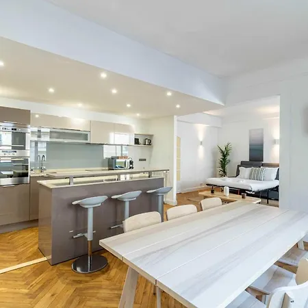 Renovated 80m2 6p 2br - Palm Beach Appartement Cannes